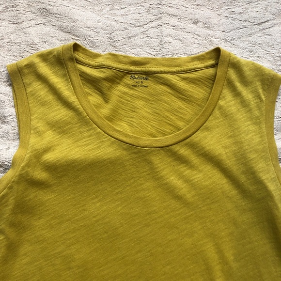 Madewell Crewneck Cotton Tank - Picture 2 of 4